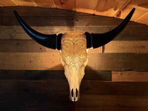 Beautiful lighting in Juniper skoolie conversion