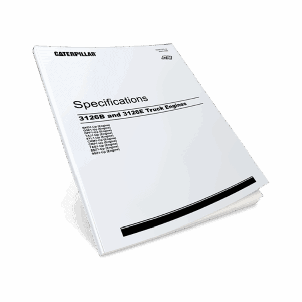 CAT 3126B & 3126E Specifications CAT 3126B & 3126E Specifications