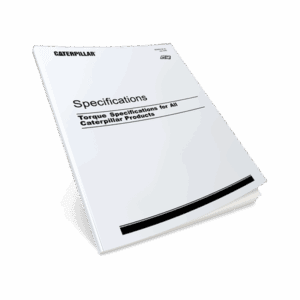 Torque Specifications for All Caterpillar Products (PDF)